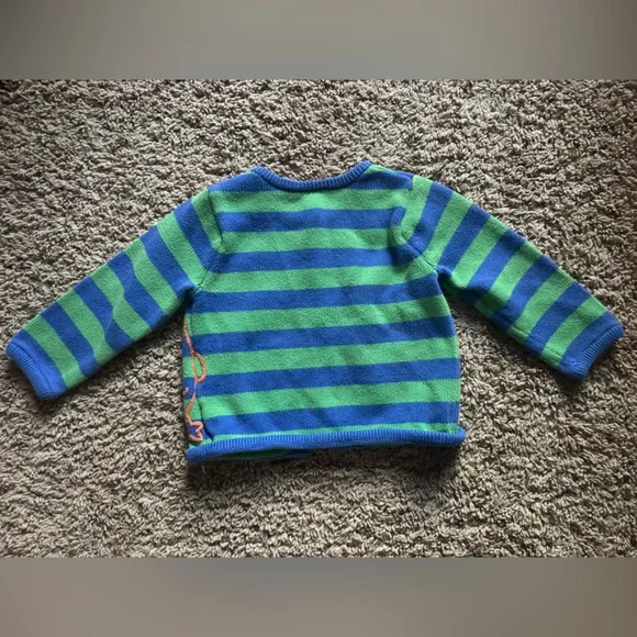 ✨ Hanna Andersson Organic Cotton Knit Cardigan — Size 80 ✨ - Picture 4 of 4